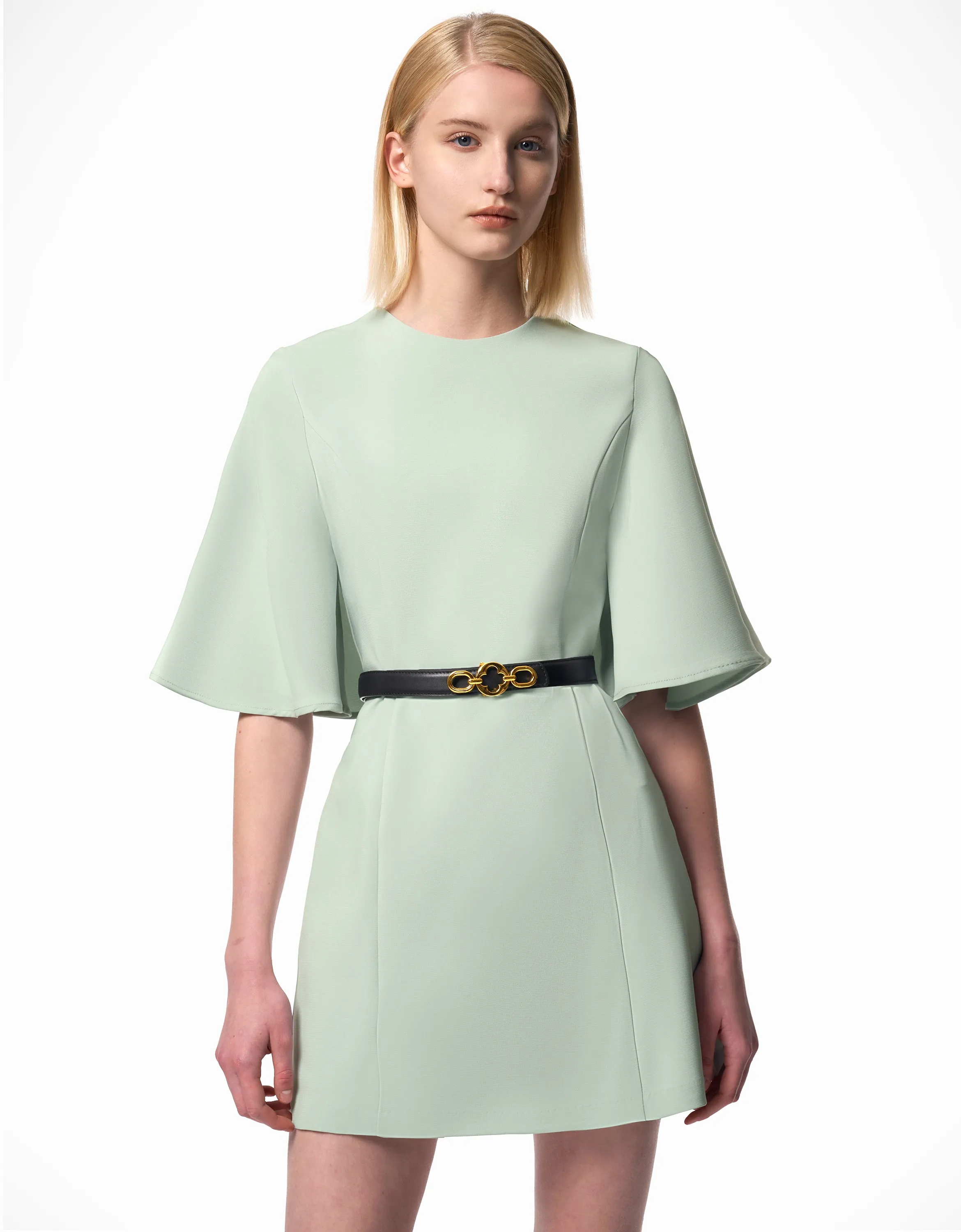 Flared Sleeve Dress